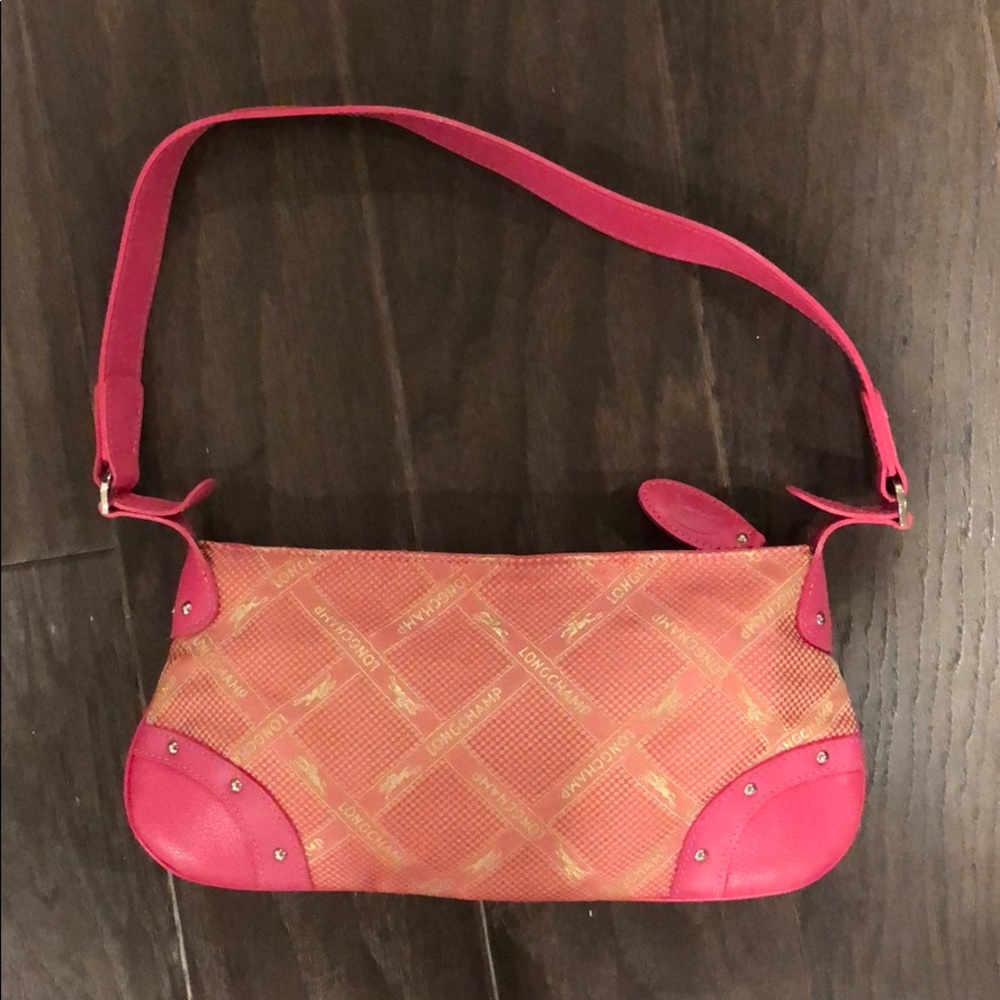 Pink Longchamp Purse